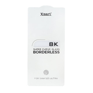 محافظ صفحه نمایش شیشه ای اورجینال بدون حاشیه XMART Super Curve 8K مدل Samsung Galaxy S25 Ultra